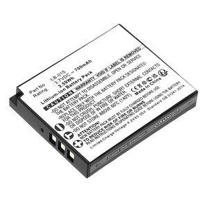 Batteries N Accessories BNA-WB-L20105 Digital Camera Battery - Li-ion, 3.7V, 700mAh, Ultra High Capacity - Replacement for Kodak LB-015 Battery