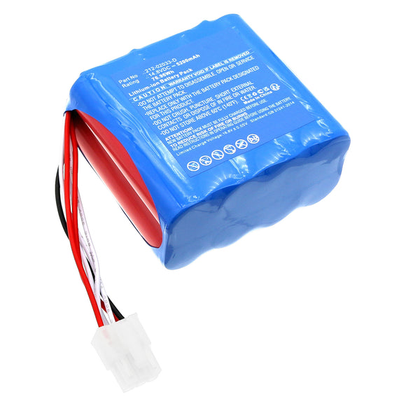 Batteries N Accessories BNA-WB-L20211 Medical Battery - Li-ion, 14.8V, 5200mAh, Ultra High Capacity - Replacement for Laerdal 212-02033-D Battery