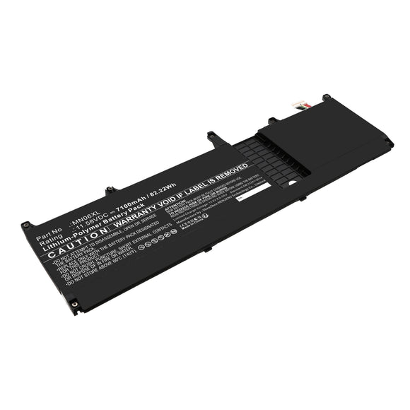 Batteries N Accessories BNA-WB-P19414 Laptop Battery - Li-Pol, 11.58V, 7100mAh, Ultra High Capacity - Replacement for HP TPN-IB0M Battery