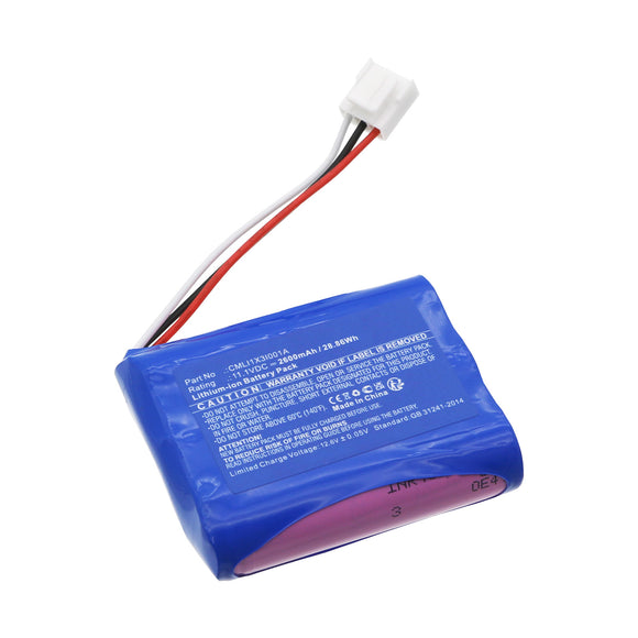 Batteries N Accessories BNA-WB-L20201 Medical Battery - Li-ion, 11.1V, 2600mAh, Ultra High Capacity - Replacement for COMEN CMLI1X3I001A Battery