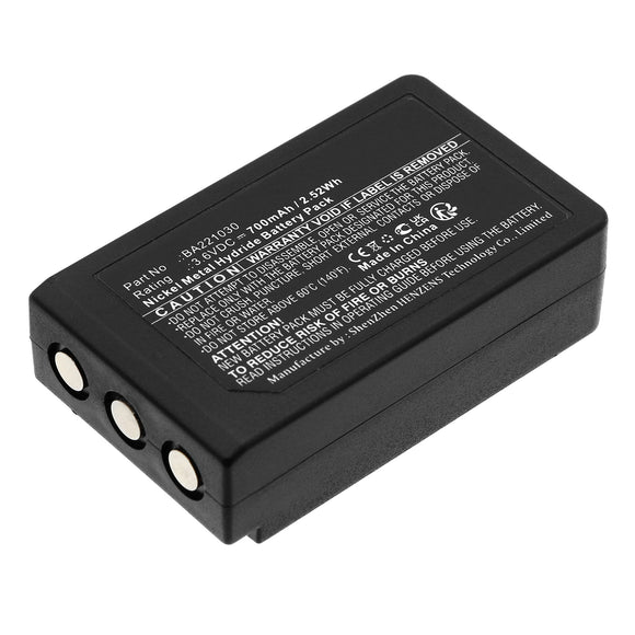 Batteries N Accessories BNA-WB-H19259 Remote Control Battery - Ni-MH, 3.6V, 700mAh, Ultra High Capacity - Replacement for HBC BA221030 Battery