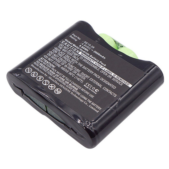 Batteries N Accessories BNA-WB-H7404 Survey Battery - Ni-MH, 4.8V, 2000 mAh, Ultra High Capacity Battery - Replacement for X-Rite SE15-26 Battery