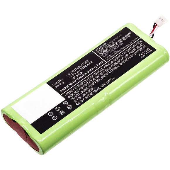 Batteries N Accessories BNA-WB-H7396 Survey Battery - Ni-MH, 7.2V, 3500 mAh, Ultra High Capacity Battery - Replacement for Nikon 4/UR17650/3500 Battery