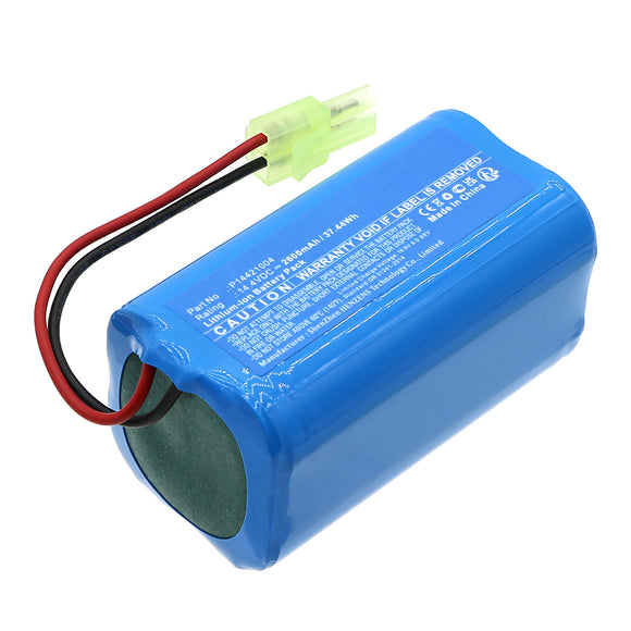 Batteries N Accessories BNA-WB-L19618 Vacuum Cleaner Battery - Li-ion, 14.4V, 2600mAh, Ultra High Capacity - Replacement for RoboJet P14421004 Battery