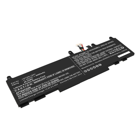 Batteries N Accessories BNA-WB-P19238 Laptop Battery - Li-Pol, 11.58V, 4250mAh, Ultra High Capacity - Replacement for HP HSTNN-1B9Y Battery