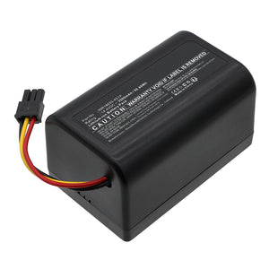 Batteries N Accessories BNA-WB-L19616 Vacuum Cleaner Battery - Li-ion, 14.4V, 3500mAh, Ultra High Capacity - Replacement for Moneual INR18650-4S1P Battery