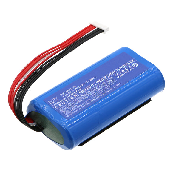 Batteries N Accessories BNA-WB-L19189 Conference Phone Battery - Li-ion, 7.4V, 2600mAh, Ultra High Capacity - Replacement for Grandstream INR18650-2S Battery