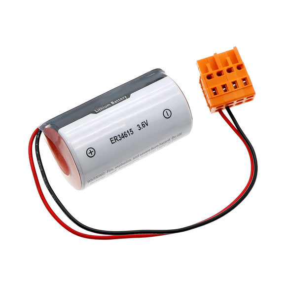 Batteries N Accessories BNA-WB-L19771 PLC Battery - Li-SOCl2, 3.6V, 14500mAh, Ultra High Capacity - Replacement for ABB Robotics 4944 026-005 Battery