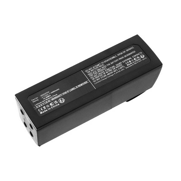 Batteries N Accessories BNA-WB-L20279 Remote Control Battery - Li-ion, 3.7V, 3400mAh, Ultra High Capacity - Replacement for Hetronic 68303700 Battery