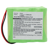 Batteries N Accessories BNA-WB-H7175 DAB Digital Battery - Ni-MH, 4.8V, 2000 mAh, Ultra High Capacity Battery - Replacement for Schaub Lorentz T415 Battery