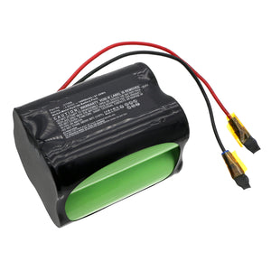 Batteries N Accessories BNA-WB-H19889 Flashlight Battery - Ni-MH, 4.8V, 14000mAh, Ultra High Capacity - Replacement for CEAG C7008 Battery