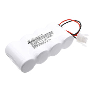 Batteries N Accessories BNA-WB-C19208 Emergency Lighting Battery - Ni-CD, 4.8V, 4000mAh, Ultra High Capacity - Replacement for Lite-Plan 3409 Battery