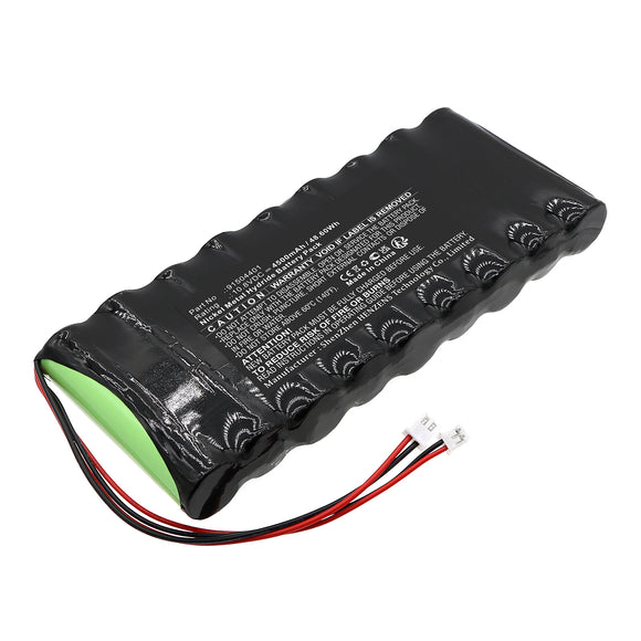 Batteries N Accessories BNA-WB-H19559 Equipment Battery - Ni-MH, 10.8V, 4500mAh, Ultra High Capacity - Replacement for TechniSat 91504401 Battery