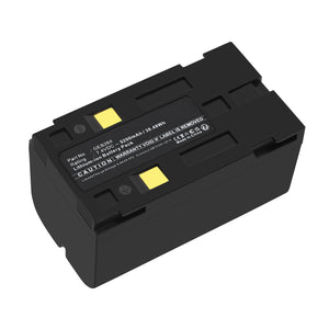 Batteries N Accessories BNA-WB-L20144 Equipment Battery - Li-ion, 7.4V, 5200mAh, Ultra High Capacity - Replacement for Leica GEB264 Battery