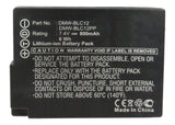 Batteries N Accessories BNA-WB-L8999 Digital Camera Battery - Li-ion, 7.4V, 800mAh, Ultra High Capacity - Replacement for Leica BP-DC12 Battery