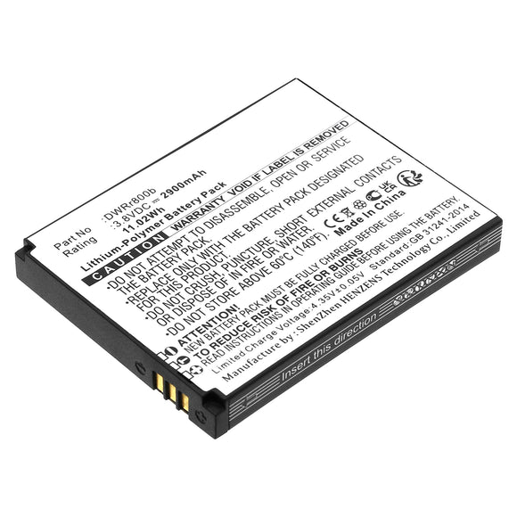 Batteries N Accessories BNA-WB-P19327 Wifi Hotspot Battery - Li-Pol, 3.8V, 2900mAh, Ultra High Capacity - Replacement for D-LINK 6BT-R800B-2901 Battery