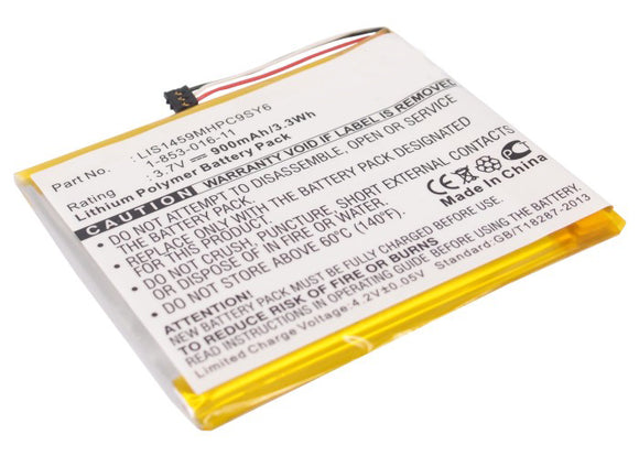 Batteries N Accessories BNA-WB-P7196 E Book E Reader Battery - Li-Pol, 3.7V, 900 mAh, Ultra High Capacity Battery - Replacement for Sony 1-853-016-11 Battery