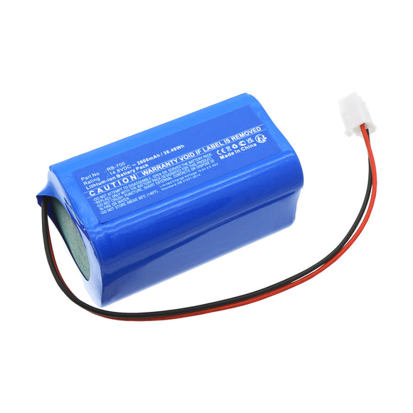 Batteries N Accessories BNA-WB-L20231 Medical Battery - Li-ion, 14.8V, 2600mAh, Ultra High Capacity - Replacement for Ronbo RB-700 Battery