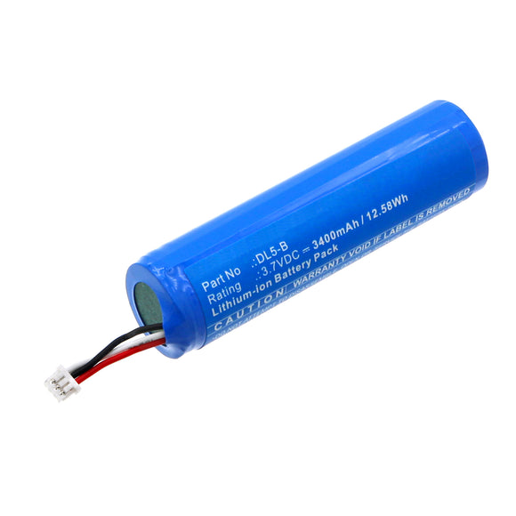 Batteries N Accessories BNA-WB-L19905 Medical Battery - Li-ion, 3.7V, 3400mAh, Ultra High Capacity - Replacement for 3GEN DL5-1351 Battery