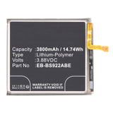 Batteries N Accessories BNA-WB-P19665 Cell Phone Battery - Li-Pol, 3.88V, 3800mAh, Ultra High Capacity - Replacement for Samsung EB-BS922ABE Battery