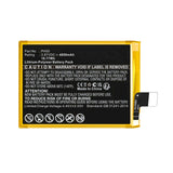 Batteries N Accessories BNA-WB-P20061 Cell Phone Battery - Li-Pol, 3.87V, 4850mAh, Ultra High Capacity - Replacement for Motorola PH50 Battery