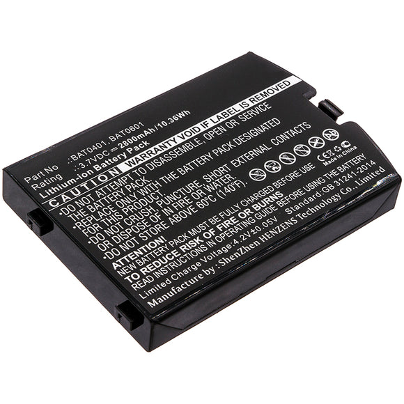 Batteries N Accessories BNA-WB-L7356 Satellite Phone Battery - Li-Ion, 3.7V, 2800 mAh, Ultra High Capacity Battery - Replacement for Iridium BAT0401 Battery