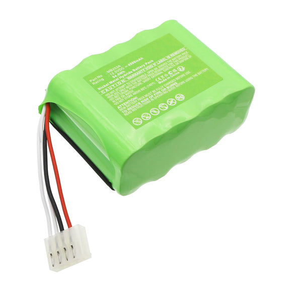 Batteries N Accessories BNA-WB-H20225 Medical Battery - Ni-MH, 12V, 4500mAh, Ultra High Capacity - Replacement for Paramedic MB253A Battery