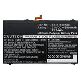 Batteries N Accessories BNA-WB-P5202 Tablets Battery - Li-Pol, 3.8V, 5800 mAh, Ultra High Capacity Battery - Replacement for Samsung EB-BT810ABA Battery