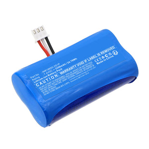 Batteries N Accessories BNA-WB-L19873 Credit Card Reader Battery - Li-ion, 7.4V, 3350mAh, Ultra High Capacity - Replacement for VeriFone INR18650-2S1P Battery