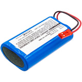 Batteries N Accessories BNA-WB-L10259 E-cigarette Battery - Li-ion, 7.4V, 3400mAh, Ultra High Capacity - Replacement for Arizer 2S1P/18650B Battery