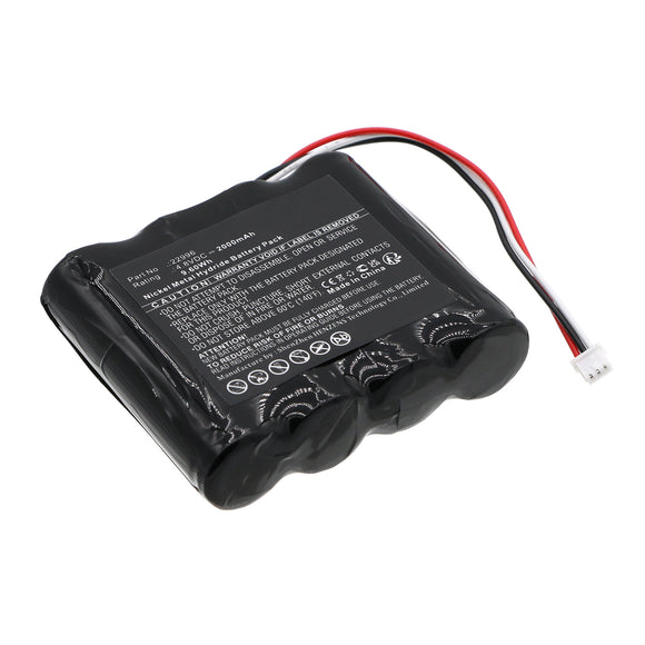 Batteries N Accessories BNA-WB-H19221 Equipment Battery - Ni-MH, 4.8V, 2000mAh, Ultra High Capacity - Replacement for Systronik 22996 Battery