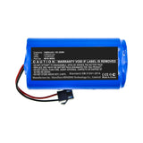 Batteries N Accessories BNA-WB-L11208 Vacuum Cleaner Battery - Li-ion, 14.8V, 3400mAh, Ultra High Capacity - Replacement for Ecovacs BFG-WSQ Battery