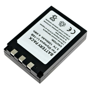 Batteries N Accessories BNA-WB-L9044 Digital Camera Battery - Li-ion, 3.7V, 1090mAh, Ultra High Capacity - Replacement for Olympus Li-10B Battery