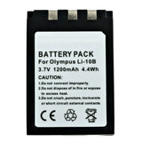 Batteries N Accessories BNA-WB-L9044 Digital Camera Battery - Li-ion, 3.7V, 1090mAh, Ultra High Capacity - Replacement for Olympus Li-10B Battery