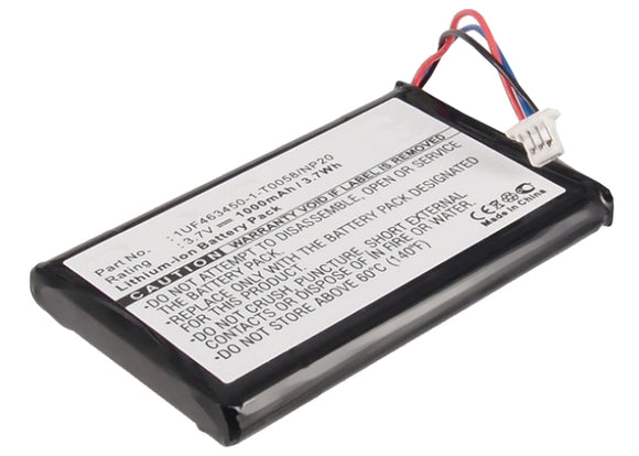 Batteries N Accessories BNA-WB-L7165 DAB Digital Battery - Li-Ion, 3.7V, 1000 mAh, Ultra High Capacity Battery - Replacement for CISCO 02404-0013-00 Battery