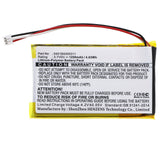 Batteries N Accessories BNA-WB-P7143 Remote Control Battery - Li-Pol, 3.7V, 1250 mAh, Ultra High Capacity Battery - Replacement for ELCA 0401BA000311 Battery