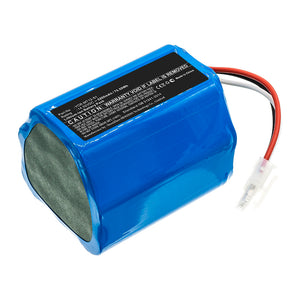 Batteries N Accessories BNA-WB-L14336 Vacuum Cleaner Battery - Li-ion, 14.52V, 5200mAh, Ultra High Capacity - Replacement for iCLEBO YCR-M07-20W Battery