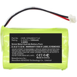 Batteries N Accessories BNA-WB-H11014 Remote Control Battery - Ni-MH, 2.4V, 1200mAh, Ultra High Capacity - Replacement for Bang & Olufsen HHR-120AAB33 F1x2 Battery