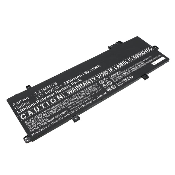 Batteries N Accessories BNA-WB-P19718 Laptop Battery - Li-Pol, 15.48V, 3250mAh, Ultra High Capacity - Replacement for Lenovo L21M4P73 Battery