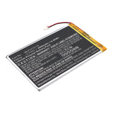 Batteries N Accessories BNA-WB-P19395 GPS Battery - Li-Pol, 3.7V, 4000mAh, Ultra High Capacity - Replacement for Rand McNally MLP3770110 Battery