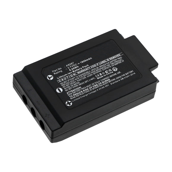 Batteries N Accessories BNA-WB-L19964 Remote Control Battery - Li-ion, 3.7V, 1800mAh, Ultra High Capacity - Replacement for IMET AS087 Battery