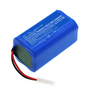 Batteries N Accessories BNA-WB-L19483 Vacuum Cleaner Battery - Li-ion, 14.4V, 2600mAh, Ultra High Capacity - Replacement for Robzone Duoro Battery