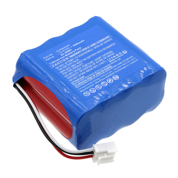 Batteries N Accessories BNA-WB-L19745 Medical Battery - Li-ion, 14.4V, 4400mAh, Ultra High Capacity - Replacement for CMICS DJDB4400 Battery