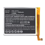 Batteries N Accessories BNA-WB-P19511 Cell Phone Battery - Li-Pol, 3.8V, 2500mAh, Ultra High Capacity - Replacement for Doro DBZ-3000A Battery