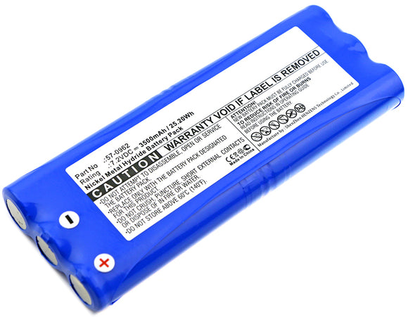 Batteries N Accessories BNA-WB-H7206 Equipment Battery - Ni-MH, 7.2V, 3500 mAh, Ultra High Capacity Battery - Replacement for AMX 57-0962 Battery