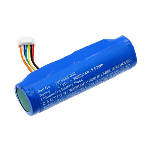 Batteries N Accessories BNA-WB-L19757 Medical Battery - Li-ion, 3.7V, 2600mAh, Ultra High Capacity - Replacement for GE 2052-0042 Battery