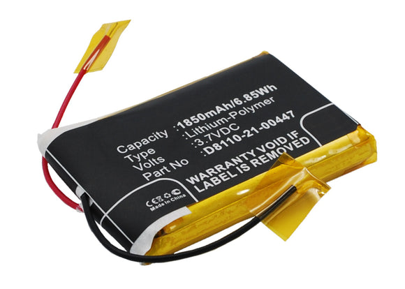 Batteries N Accessories BNA-WB-P7174 DAB Digital Battery - Li-Pol, 3.7V, 1850 mAh, Ultra High Capacity Battery - Replacement for Roberts D8110-21-00447 Battery