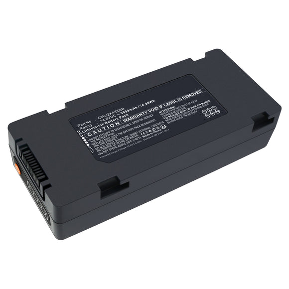 Batteries N Accessories BNA-WB-L20200 Medical Battery - Li-ion, 14.8V, 5000mAh, Ultra High Capacity - Replacement for COMEN CMLI2X4I003B Battery