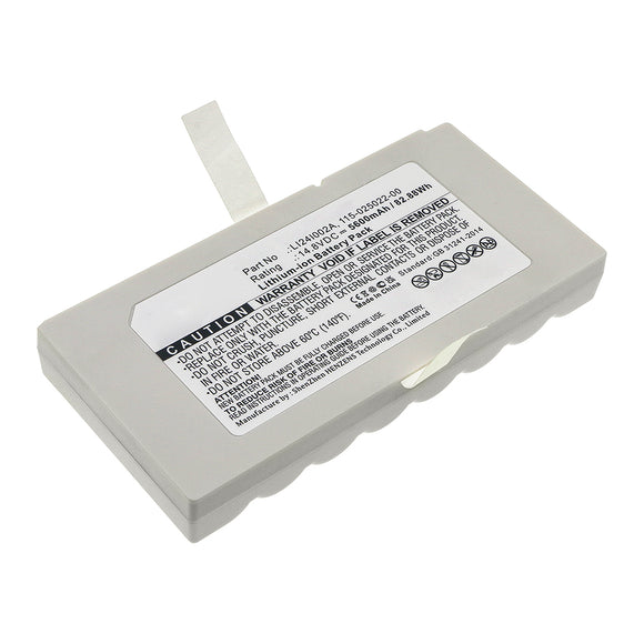 Batteries N Accessories BNA-WB-L15128 Medical Battery - Li-ion, 14.8V, 5600mAh, Ultra High Capacity - Replacement for Mindray 115-025022-00 Battery