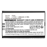 Batteries N Accessories BNA-WB-L20005 2-Way Radio Battery - Li-ion, 3.7V, 1000mAh, Ultra High Capacity - Replacement for Dynascan PB2B Battery